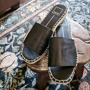 DOLCE VITA Black Espadrille Slip-On Shoes. SIZE 7.5, Barely worn